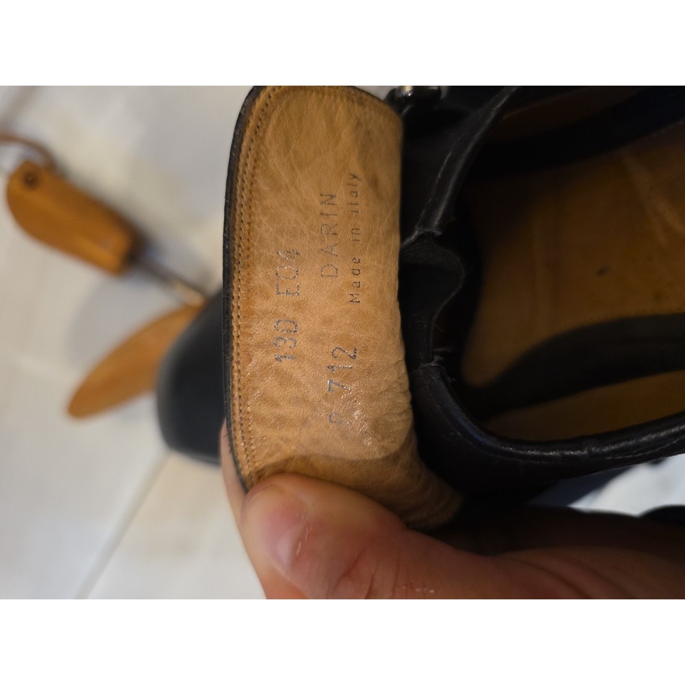 Coach Darin 13 D E04 P712 Leather Dress Shoes Men's Size 13D MADE IN ITALY - Picture 8 of 16